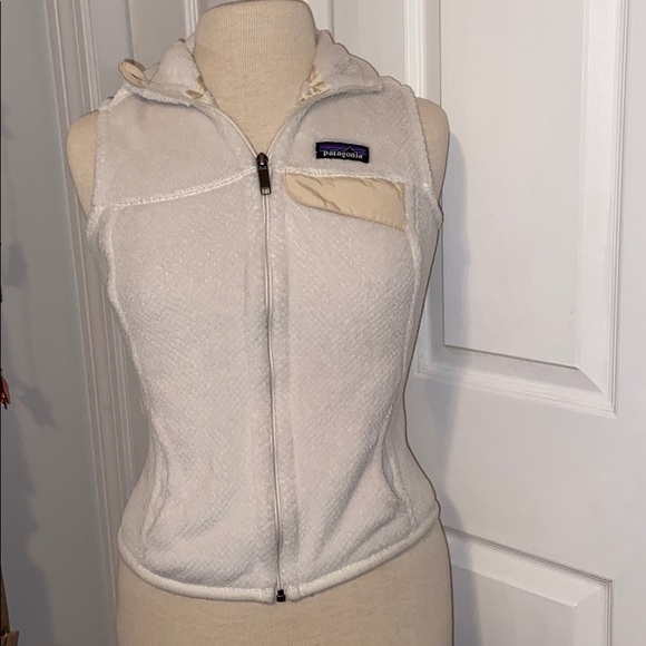 Patagonia Jackets & Blazers - Patagonia White Re-Tool Vest